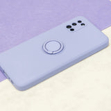 Husa Silicon, Ring Magnetic, Samsung Galaxy A32 4G, Mov