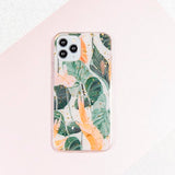 Husa Silicon Gold Glam, Samsung Galaxy A12/M12, Design cu Flori