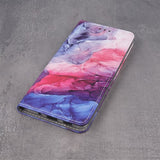 Husa Tip Carte, Smart Trendy, Samsung Galaxy A22 4G, Marmura-Multicolor