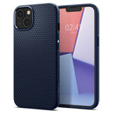 Husa Silicon Antisoc, iPhone 13 Pro Max, Albastru