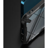 Husa Anitisoc, Ringke Fusion X, iPhone 13 Pro, Negru-Transparent