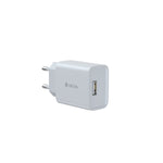 Incarcator + Cablu, Devia, USB-Lightning 2.1A, Alb