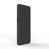Husa Silicon, Samsung Galaxy A12, Negru Matt