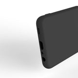 Husa Silicon, Samsung Galaxy A12, Negru Matt
