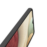 Husa Silicon, Samsung Galaxy A12, Negru Matt