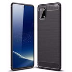 Husa Carbon, Samsung Galaxy Note 10 Lite, Negru