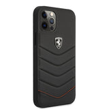 Husa Ferrari, Apple iPhone12 Pro Max, Negru