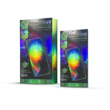 Folie de sticla frontala fluorescenta Apple iPhone 13 Mini (5.4) albastra