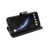 Husa Tip Carte, Fancy, Samsung Galaxy A52/A52 5G, Negru