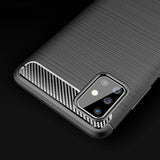 Husa Carbon, Samsung Galaxy A31/A51, Negru