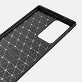 Husa Silicon Carbon, Samsung Galaxy Note 20, Negru