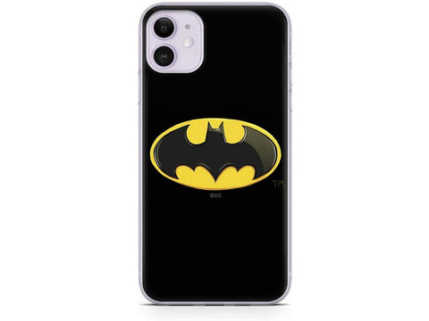 Husa Silicon, Batman, iPhone 11, Negru