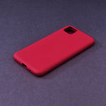 Husa Silicon Slim, Huawei Y5P, Rosu