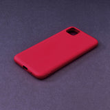 Husa Silicon Slim, Huawei Y5P, Rosu