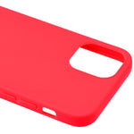 Husa Silicon, iPhone 12 Mini ( 5.4), Rosu
