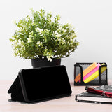 Husa Tip Carte, Clearview, Huawei P Smart Z, Negru