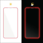 Folie de sticla frontala fluorescenta Apple iPhone 13 Mini (5.4) albastra
