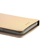 Husa Tip Carte, Smart Magnetic, Huawei P40 Lite 5G, Auriu