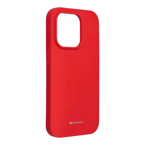 Husă din silicon Mercury pentru Iphone 14 PRO, roșu