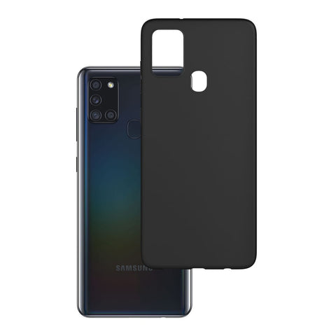 Husa Silicon 3MK, Samsung Galaxy A21S, Negru