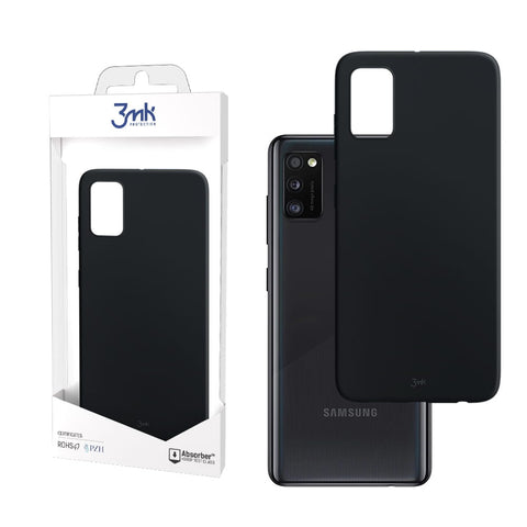 Husa Silicon 3MK, Samsung Galaxy A41, Negru
