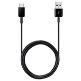 Cablu de date,USB la Type-C, Original Samsung, 1.5m, Negru