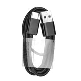 Cablu de date,USB la Type-C, Original Samsung, 1.5m, Negru