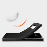 Husa Silicon Carbon, Techsuit, Samsung Galaxy Note 8, Negru