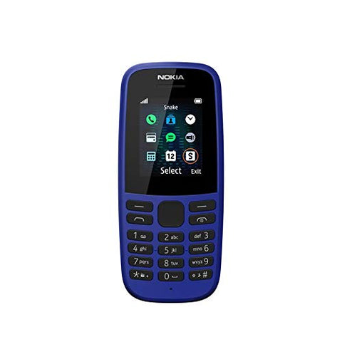 Telefon, Nokia 105, Original, Albastru