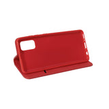 Husa Tip Carte, Smart Magnetic, Samsung Galaxy A72, Rosu