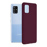 Husa Silicon, Techsuit, Samsung Galaxy A02S, Violet