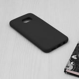 Husa Silicon, Samsung Galaxy S7 Edge, Negru