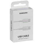 Cablu de Date si Incarcare, Type-C la USB Type-C, Samsung Original, Alb