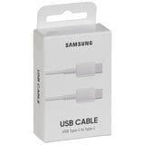 Cablu de Date si Incarcare, Type-C la USB Type-C, Samsung Original, Alb