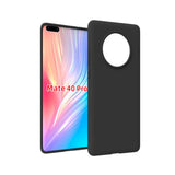 Husa Silicon TPU, Huawei Mate 40 Pro, Negru