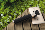 Selfie stick Huawei AF11, conector jack 3.5 mm, maner telescopic, Negru-Auriu