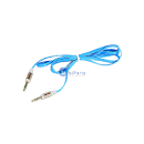 Adaptor 3,5 cablu audio/3,5 cablu auxiliar albastru