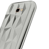 Husa Silicon Geometric,  SAMSUNG GALAXY A6 PLUS 2018, Transparent