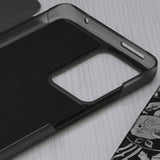 Husa Tip Carte, Smart View, Xiaomi 11T Pro 5G, Negru
