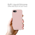 Husa Silicon Mercury, iPhone 6 Plus/6S Plus, Roz