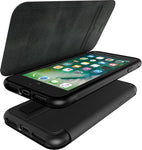 Husa Tip Carte Originala, Adidas, iPhone XR, Negru