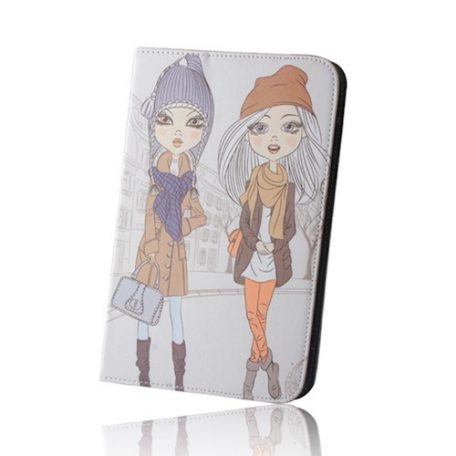 Husa Universala Tableta, 9-10 inci, Print cu Fete