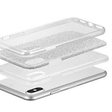 Husa Samung A50 / A30s / A50s Glitter 3in1, Argintiu