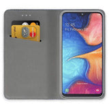 Husa Tip Carte, Smart Magnetic, Samsung Galaxy A10, Auriu