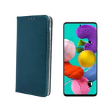 Husa Tip Carte, Smart Magnetic, Samsung Galaxy A51, Verde
