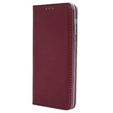 Husa Tip Carte pentru Samsung A02s, Visiniu
