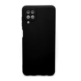 Husa Silicon, Samsung Galaxy A12, Negru Matt