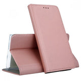 Husa Tip Carte, Samsung Galaxy A12, Rose-Gold