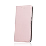 Husa Tip Carte, Samsung Galaxy A12, Rose-Gold