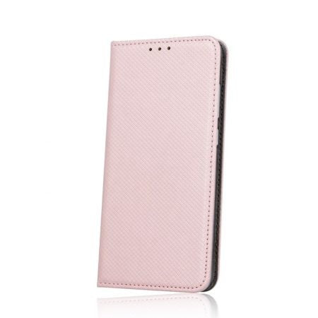 Husa Tip Carte, Samsung Galaxy A12, Rose-Gold